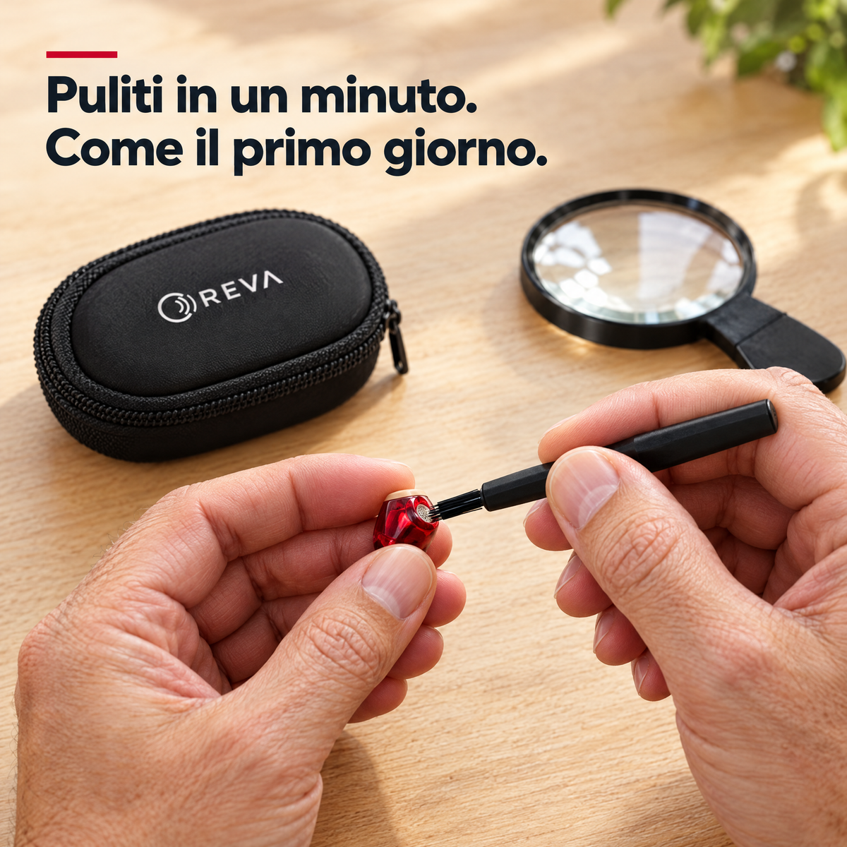 Puliti in un minuto, come il primo giorno