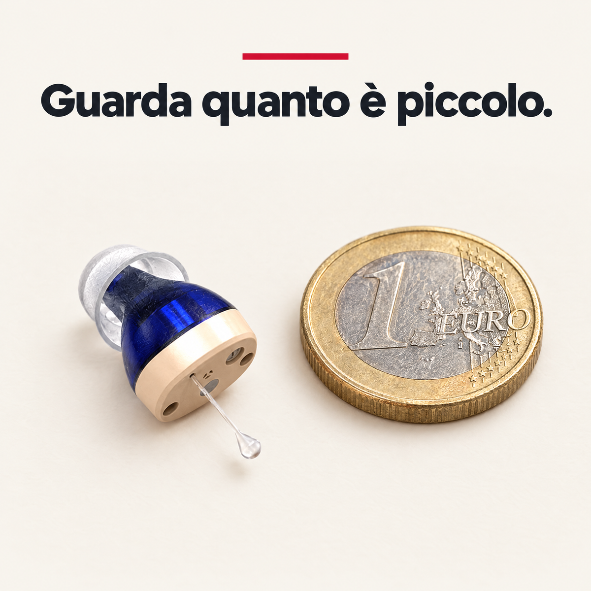 OREVA 2.0 accanto a una moneta da 1 euro